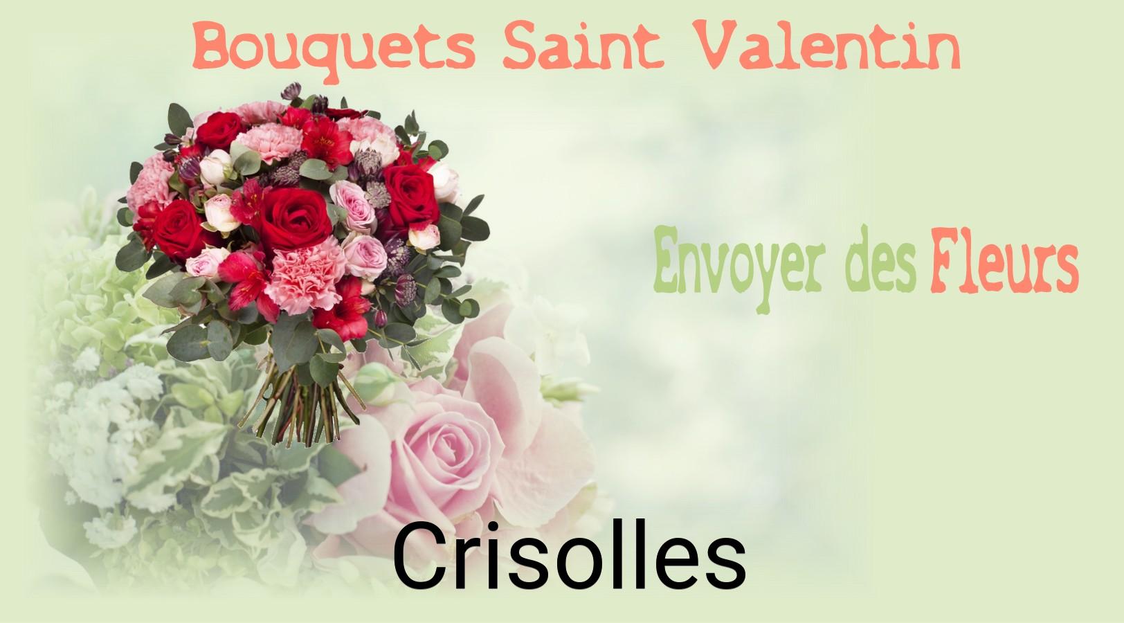 Roses de Saint-Valentin livrées à Crisolles